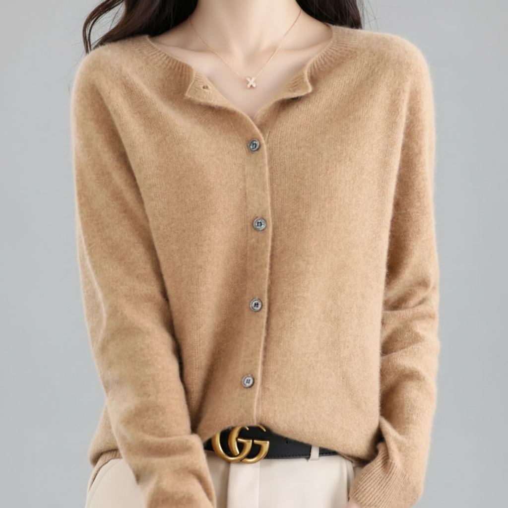 Womens Knitted Sweater Cardigan Warm