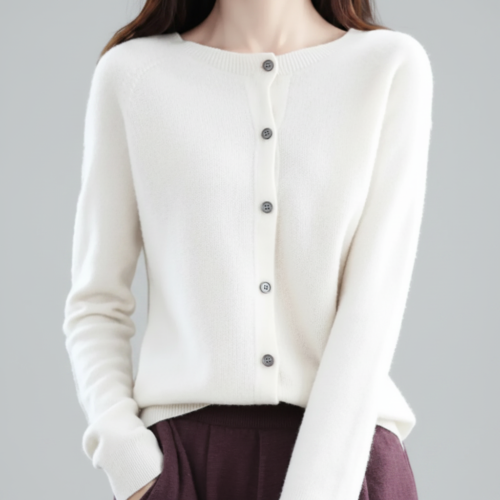 Womens Knitted Sweater Cardigan Warm