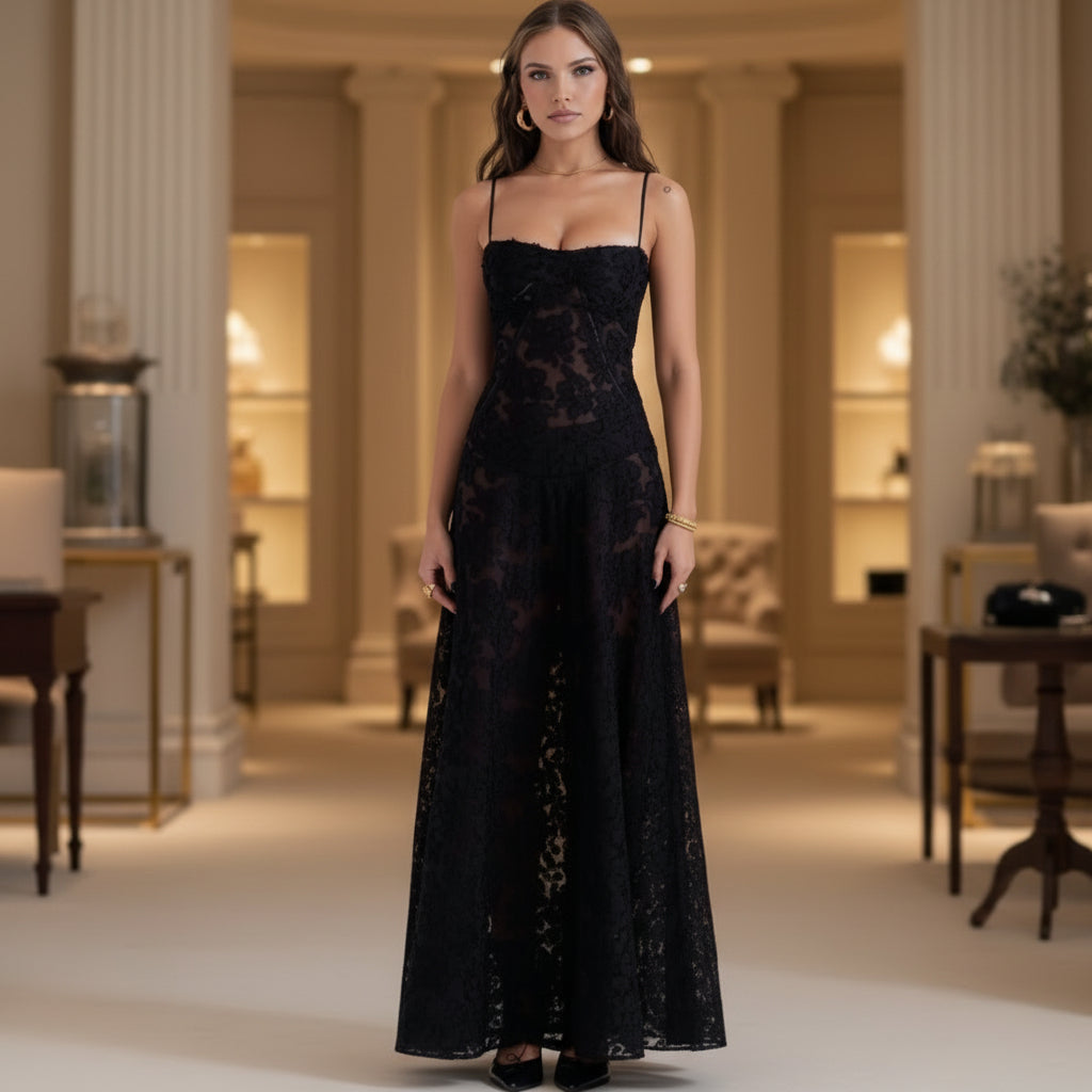Womens Dress Long Flowy Midi Dress Evening Party