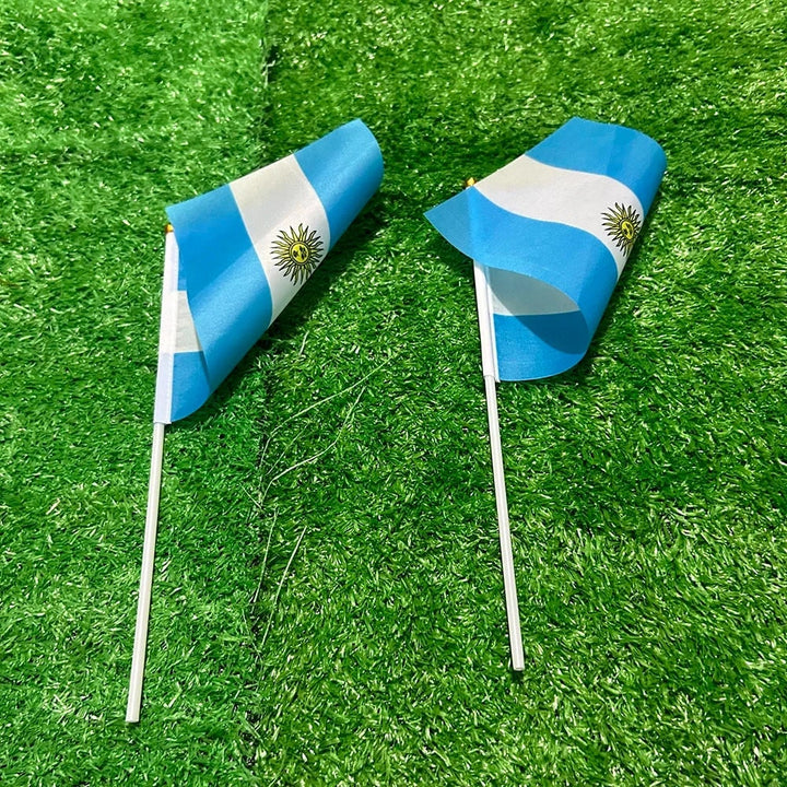 World Cup Argentina Flag National Flag Miniature