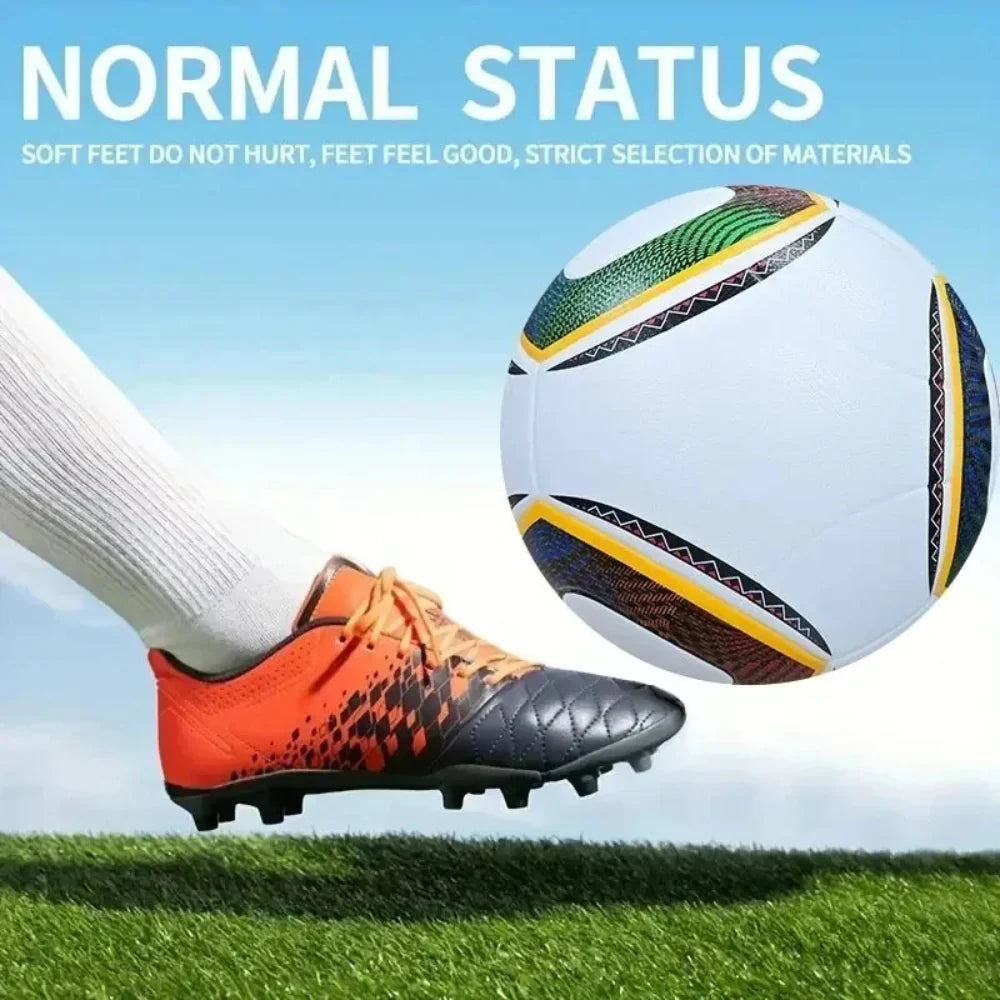 Durable Size 5 Soccer Ball PU Football Outdoor Training Matches